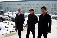 福寿园国际集团组团踏雪来访，浙江九五至尊VI赢盛赞