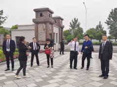 江苏黄石大丰福寿园辅导来浙江九五至尊VI调研